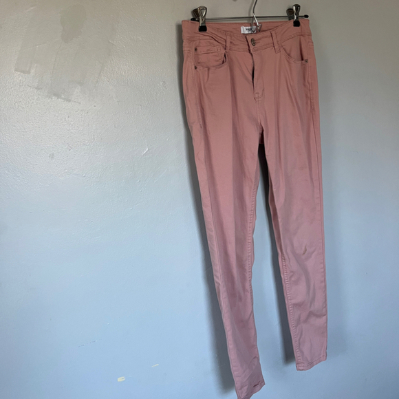 Kensie Jeans Women's Mid-Rise Ankle Jeans Dusty Rose 6/28 - Picture 1 of 8